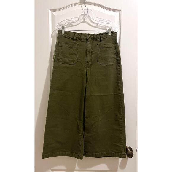 J. Crew Point Sur washed wide-leg crop pant - Picture 2 of 10